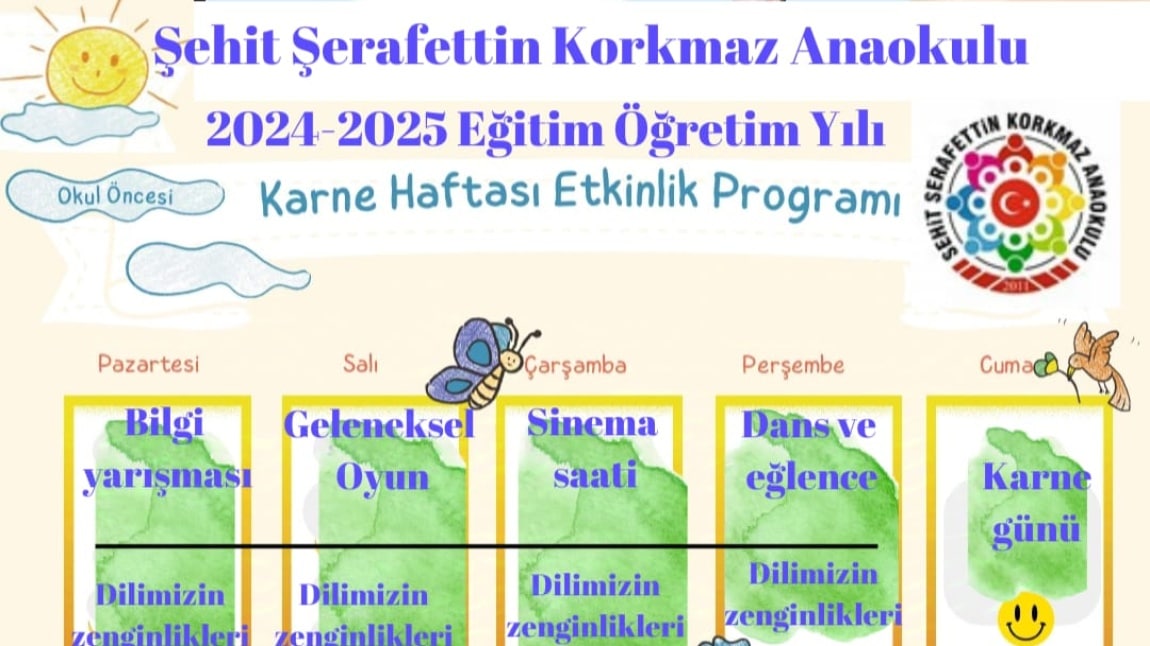 KARNE HAFTASI ETKİNLİK PROGRAMI